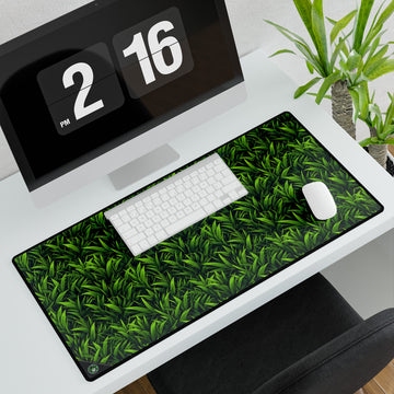 Cute Cartoon "Touch Grass" Desk Mat - Design 2
