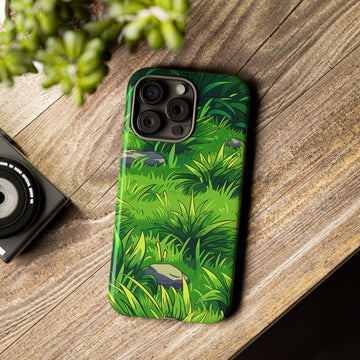 "Touch Grass" Tough Phone Case - Design 4